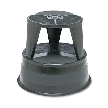  | Cramer 100192 Kik-Step 16 in. x 14.25 in. 350 lbs. Capacity Steel Step Stool - Black