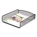 Office Filing Cabinets & Shelves | Safco 3272BL 9.25 in. x 11.75 in. x 2.5 in. 1 Section Letter Size Files Onyx Desk Tray - Black image number 1