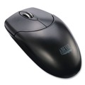 Back to School Sale | Adesso M60 iMouse M60 2.4 GHz Frequency 30 ft. Wireless Range Left/Right Hand Use Antimicrobial Wireless Mouse - Black image number 4