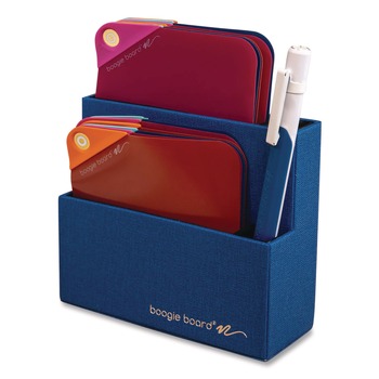  | Boogie Board VND02B0001 VersaNotes Desk Organizer, 3 Compartments, 4.7 x 0.4 x 2.05, Blue, Plastic