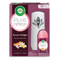 Odor Control | Air Wick 62338-88410 5.89 oz Freshmatic Life Scents Starter Kit - White Flowers and Melon Summer Delights (4/Kit) image number 0