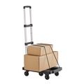 Cleaning Carts | Kantek LGLC250 19.3 in. x 14.6 in. x 38 in. 250 lbs. Capacity Handcart - Black image number 3