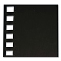 Sheet Protectors | GBC 2514493P 11 in. x 8.5 in. Unpunched Opaque Plastic Presentation Covers for Binding Systems - Black (50/Pack) image number 1