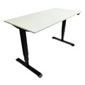 Office Desks & Workstations | Alera ALEHT3SAB AdaptivErgo 48.06 in. x 24.35 in. x 25 in. to 50.7 in. Sit-Stand 3-Stage Electric Height-Adjustable Table Base - Black image number 6