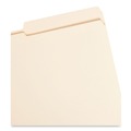 File Folders | Smead 15386 2/5-Cut Tabs Right Position Legal Size 0.75 in. Expansion Reinforced Guide Height File Folders - Manila (100/Box) image number 1