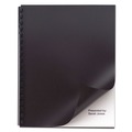 Sheet Protectors | GBC 2514493P 11 in. x 8.5 in. Unpunched Opaque Plastic Presentation Covers for Binding Systems - Black (50/Pack) image number 0