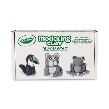 Crayola 230288 24 lbs. Modeling Clay Classpack - Assorted Colors (24/Set)