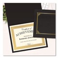 Copy & Printer Paper | Geographics 47829 8.5 in. x 11 in. Award Certificates - Ivory with Elegant Gold Border (15/Pack) image number 4