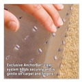 Office Chair Mats | ES Robbins 124377 46 in. x 60 in. Rectangular EverLife Intensive Use Chair Mat for High Pile Carpet - Clear image number 1