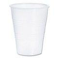 Just Launched | Dart Y9 9 oz. High-Impact Polystyrene Cold Cups - Translucent (2500/Carton) image number 1