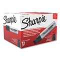 Permanent Markers | Sharpie 44001A Broad Chisel Tip Magnum Permanent Marker - Black (12/Carton) image number 1