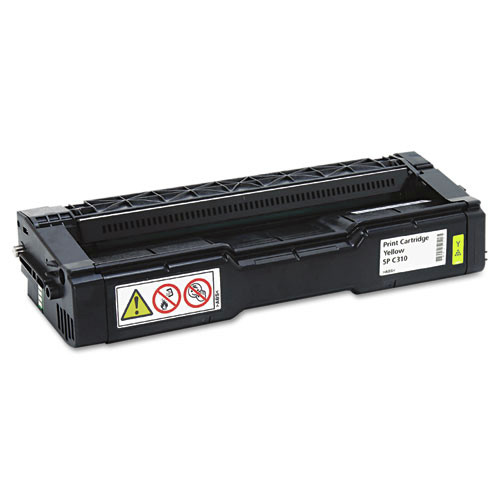 Ink & Toner | Ricoh 406478 406478 6,000 Page-Yield High-Yield Toner - Yellow image number 0
