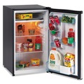 Breakroom Supplies | Avanti RM4436SS 19 1/2 in. W x 22 in. D x 33 in. H 4.4 Cubic Feet Refrigerator - Black/Stainless Steel image number 4