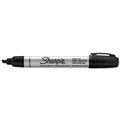 Permanent Markers | Sharpie 1794224 Durable Metal Barrel Permanent Marker with Broad Chisel Tip - Black (1-Dozen) image number 2