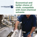 Cleaning Cloths | Tork 500176 1-Ply 8.3 in. x 16.1 in. Light Duty Cleaning Cloth Pop Up Box - White (10/Carton) image number 7