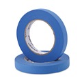 Tapes | Universal UNVPT14019 18 mm x 54.8 mm Premium UV-Resistant Masking Tape - Blue (2/Pack) image number 3