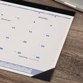 Bulletin Boards | AT-A-GLANCE SW23000 12-Month (Jan to Dec): 2025 24 in. x 19 in. Desk Pad - White Sheets, Black Binding/Black Corners image number 3