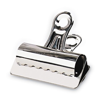 BINDERS AND BINDING SUPPLIES | X-ACTO 2004LMR Bulldog Nickel Clips - Jumbo (12/Box)