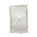 Labor Day Sale | Boardwalk BWK1318 18 in. x 5 in. Industrial Hygrade Cotton Dust Mop Head - White image number 2