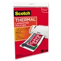 Labels | Scotch TP3854-20 9 in. x 11.5 in. 3 mil Laminating Pouches - Gloss Clear (20/Pack) image number 2