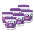 Odor Control | BRIGHT Air 900014 14 oz. Jar Super Odor Eliminator - Purple, Lavender and Fresh Linen (6/Carton) image number 0