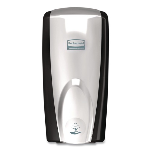 Skin Care & Hygiene | Rubbermaid Commercial FG750411 AutoFoam 1100 ml 5.2 in. x 5.25 in. x 10.9 in. Touch-Free Dispenser - Black/Chrome image number 0