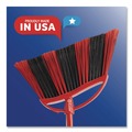 Brooms | O-Cedar 172134EA 57 in. Handle One Sweep LG Broom with Dustpan - Red/Black/Gray image number 7