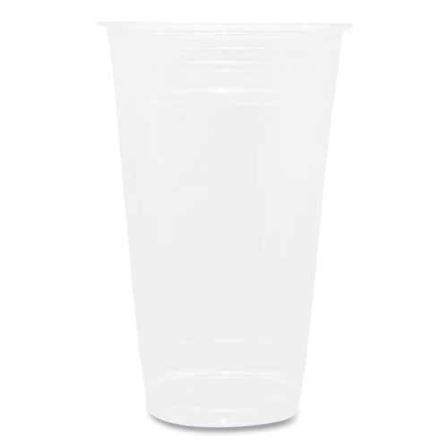 Cups and Lids | Karat C-KC24 24 oz. PET Plastic Cups - Clear (600/Carton) image number 0