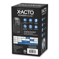 Pencil Sharpeners | X-ACTO 1799X 3 in. x 3 in. x 7 in. AC-Powered Powerhouse Office Electric Pencil Sharpener - Black/Silver/Smoke image number 2