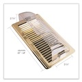 Clearance Center | Deflecto 50 3.87 in. x 9 in. x 2.75 in. Premium Unbreakable Air Deflector - Clear image number 6