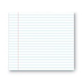Notebooks & Pads | Universal UNV11000 8.5 in. x 11 in. Glue Top Pads - Legal Rule, White (1 Dozen) image number 3