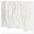 Mops | Boardwalk BWK2024RCT #24 Cut-End Rayon Wet Mop Head - White (12/Carton) image number 2