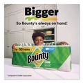 Paper Towels and Napkins | Bounty 80799721 Select-a-Size Kitchen Roll Paper Towels, 2-Ply, 5.9 x 11, White, 123 Sheets/Triple Roll, 6 Rolls/Carton image number 2
