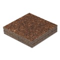 Office Furniture Accessories | Universal UNV43403 12 in. x 12 in. Cork Tile Panels - Dark Brown Surface (4/Pack) image number 2
