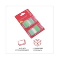 Page Flags | Universal UNV99003 Page Flags - Green (50 Flags/Dispenser, 2 Dispensers/Pack) image number 6
