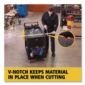 Cleaning Carts | Rubbermaid Commercial 1997206 Heavy Duty 17.8 in. x 46.2 in. x 36 in. Adaptable Utility Cart - Small, Black image number 9