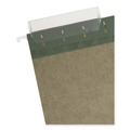 File Folders | Smead 64036 1/3-Cut Tabs Letter Size TUFF Hanging Folders with Easy Slide Tab - Standard Green (20/Box) image number 1