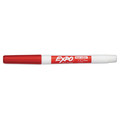 Washable Markers | EXPO 86002A Low-Odor Bullet Tip Dry-Erase Marker - Fine/Red (1-Dozen) image number 2