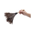 Cleaning Brushes | Boardwalk BWK14FD 14 in. Professional Ostrich Feather Duster - Gray image number 2