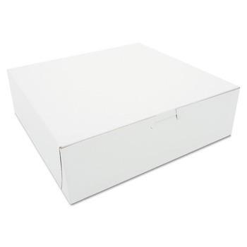 OFFICE AND OFFICE SUPPLIES | SCT SCH 0971 10 in. x 10 in. x 3 in. Bakery Boxes - White (200/Carton)