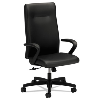 OFFICE FURNITURE AND LIGHTING | HON HIEH1.F.H.U.SS11.T.SB Ignition Series Executive 300 lbs. Capacity 17.38 in. to 21.88 in. Seat Height High-Back Chair - Black