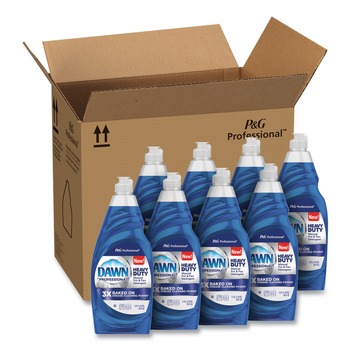  | Dawn Professional 80730044 38 oz. Heavy-Duty Manual Pot/Pan Dish Detergent - Original Scent (8/Carton)