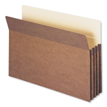 Smead 74805 3.5 in. Expansion Redrope Drop Front File Pockets - Legal, Redrope (50/Box)
