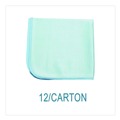 Just Launched | Rubbermaid Commercial FGQ63000BL00 Executive Series Hygen 16 in. x 16 in. Microfiber Glass Cleaning Cloths - Blue (12/Carton) image number 2