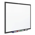 Office & Office Supplies | Quartet S535B Classic Series Melamine Dry Erase Board, 60 X 36, White Surface, Black Frame image number 2