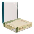 Report Covers & Pocket Folders | Oxford 57872EE Earthwise Recycled Clear Front Letter Size Report Covers - Blue (25/Box) image number 0