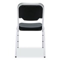 Office Chairs | Iceberg 64111 Rough n Ready 17.5 in. Seat Height Supports Up to 500 lbs. Stack Chair - Black Seat/Back/Base (4/Carton) image number 2