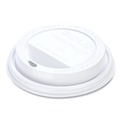  | SOLO TLP316-0007 Traveler Cappuccino Style Dome Lid for 10 oz. to 24 oz. Cups - White (100/Pack, 10 Packs/Carton) image number 0