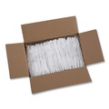 Cutlery | Boardwalk BWKKNIFEHWPPWH Heavyweight Polypropylene Knife - White (1000/Carton) image number 2
