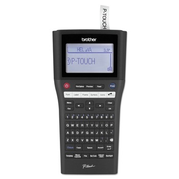Brother P-Touch PTH500LI PT-H500LI 4.8 in. x 9.7 in. x 3.5 in. 30 mm/s Print Speed Rechargeable Take-It-Anywhere Labeler with PC-Connectivity